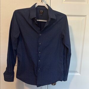 Apt. 9 Navy slim fit Shirt
